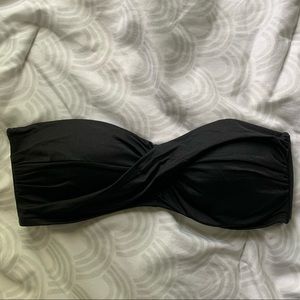 Mossimo Small Black Bandeau Bikini Top